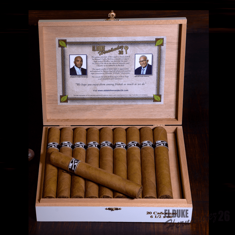 [El Duke Hernandez 26 Black Label Selection Canonazo][Cigar]