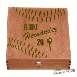 [Gold Label Collection Robusto Cigar Box][el duke hernandez 26]